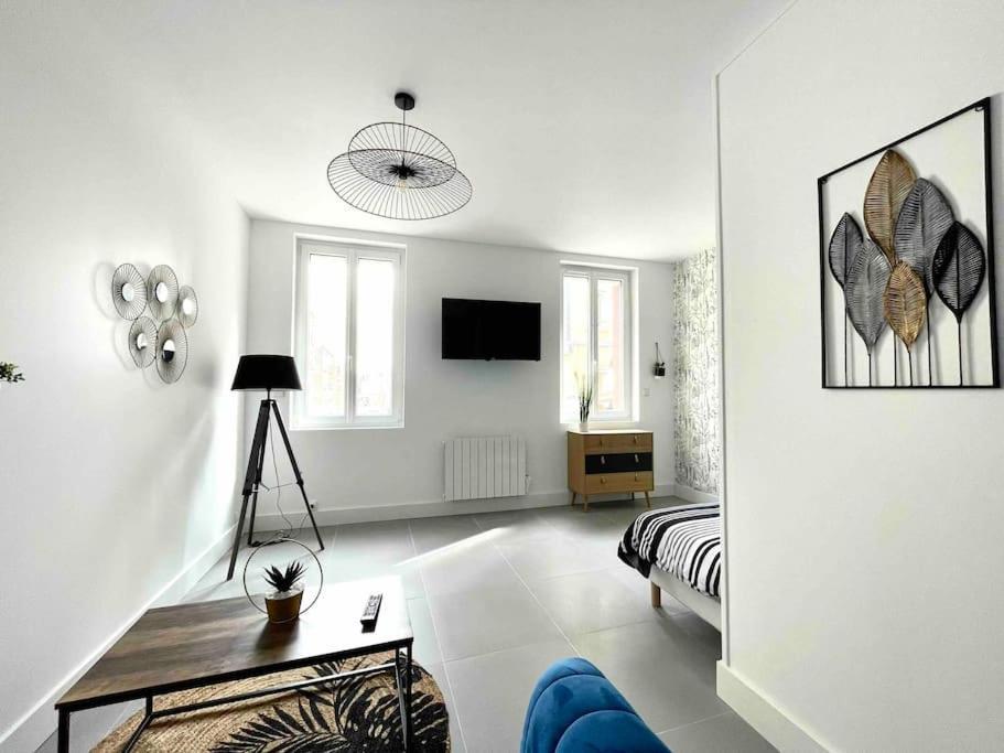 Ferienwohnung Charmant Studio Proche Plage Le Havre Exterior foto